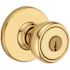 Kwikset Tylo Polished Brass Keyed Entry Door Knob