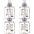PURELL Advanced Hand Sanitizer Green Certified Gel, Fragrance Free, 1200 mL Refills for FMX-12 Dispenser (Pack of 4)