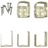 PRIVATE BRAND UNBRANDED 1 in. Cordless Vinyl and Aluminum Side Mounting Bracket Set in White