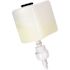 Alpine Industries 40 oz. Wall Mount Automatic Foam Soap and Hand Sanitizer Dispenser in White with Drip Tray