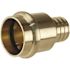 Apollo 1 in. Brass PEX-B Barb x 1 in. Press Adapter