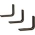 Grip Step 54 in. Black Aluminum Running Board, Passenger Side, Select Dodge, Freightliner, Mercedes Sprinter 2500, 3500