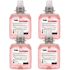 GoJo FMX-12 Luxury Foam Handwash, Cranberry Scent, EcoLogo Certified, 1250 mL Refill for FMX-12 Dispenser (Pack of 4)