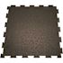 RUBBER KING Pro Series Black-01 6 mm 24 in. W x 24 in. L Interlocking Rubber Tile Box of 10 (40 sq. ft.)