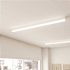 1-Pack 4 ft. 34-Watt Integrated LED White Strip Light Fixture Bright White 4000K 3600 Lumens 120V-277V Direct Wire