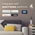 White Rodgers Sensi Touch Wi-Fi 7-Day Programmable Thermostat, Black