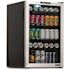 Newair 21 In. 160-Can Freestanding Cooler W/ Splitshelf And Digital Thermostat