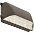 Sylvania 250-Watt Equivalent 75-Watt Integrated LED Bronze Wall Pack Light Dusk to Dawn with Photocell, 4000K