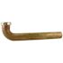 KEENEY 1-1/2 in. x 7 in. 22-Gauge Brass Slip Joint Waste Arm in Rough Brass
