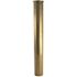 KEENEY 1-1/2 in. x 12 in. 20-Gauge Brass Sink Tailpiece in Rough Brass