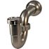 Westbrass 1-1/2 in. ABS Slip-Joint P-Trap in Satin Nickel