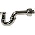 Westbrass 1-1/2 in. ABS Slip-Joint P-Trap in Polished Chrome
