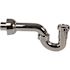 Westbrass 1-1/2 in. ABS Slip-Joint P-Trap in Polished Chrome