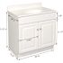 Design House Wyndham 30 in. 2-Door Bath Vanity Cabinet Only in White (Ready to Assemble)