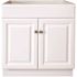Design House Wyndham 30 in. 2-Door Bath Vanity Cabinet Only in White (Ready to Assemble)
