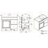 Design House Wyndham 36 in. W x 21 in. D Unassembled Bath Vanity Cabinet Only in Semi-Gloss White