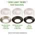 5 in./6 in. Selectable CCT Integrated LED Recessed Light Trim Disk Light 1500 Lumens Mount to Recessed Can or J-Box