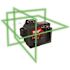 Milwaukee M12 12-Volt Lithium-Ion Cordless Green 250 ft. 3-Plane Laser Level Kit with One 4.0 Ah Battery, Charger and Case