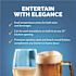 NewAir 24 Inch Premium Built-In Dual Zone French Door Wine And Beverage Fridge