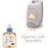 Foaming Antimicrobial Handwash with Moisturizers, Light Fruit Fragrance, 1250 mL Refill for FMX-12 Dispenser (Pack of 4)