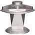 Bradley SENTRY Stainless Steel 54 in. Single Compartment Corner Basin Floor Handwashing Sink