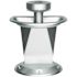 Bradley SENTRY Stainless Steel 36 in. Single Compartment Half Basin Floor Handwashing Sink