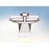 Bradley SENTRY Stainless Steel 54 in. Single Compartment Half Basin Handwashing Sink