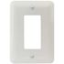 Titan3 White Smooth 1-Gang Rocker Maxi Metal Wall Plate