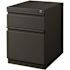 Hirsh 20 in. D 2-Drawer Charcoal Metal Letter Width 15 in. W Mobile Pedestal File Cabinet File-File