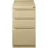 Hirsh 23 in. D 3-Drawer Putty Metal Letter Width 15 in. W Mobile Pedestal File Cabinet Box-Box-File