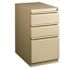 Hirsh 23 in. D 3-Drawer Putty Metal Letter Width 15 in. W Mobile Pedestal File Cabinet Box-Box-File
