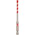 Milwaukee 3/16 in. x 2 in. x 4 in. SHOCKWAVE Carbide Hammer Drill Bit for Concrete, Stone, Masonry Drilling