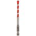 Milwaukee 1/4 in. x 2 in. x 4 in. SHOCKWAVE Carbide Hammer Drill Bit for Concrete, Stone, Masonry Drilling
