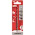 Milwaukee 1/4 in. x 2 in. x 4 in. SHOCKWAVE Carbide Hammer Drill Bit for Concrete, Stone, Masonry Drilling
