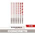 Milwaukee Shockwave Carbide Hammer Drill Bit Kit (7-Piece)