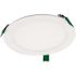 HALO HLB 8 in. Adjustable CCT Canless IC Rated Dimmable Indoor, Outdoor Integrated LED Recessed Light Kit