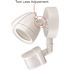 240 Degree LED Motion Sensor Light Outdoor White Twin Head Flood Security Light 1200 to 2400 Lumens Driveway Walkway
