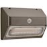 120 Degree 9 in. Bronze Motion Sensing Outdoor Dusk to Dawn LED Security Light Wall Pack 2350 Lumens 3000K 4000K 5000K