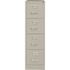 Hirsh 26.5 in. D 4-Drawer Light Gray Metal Letter Width 15 in. W Vertical File Cabinet