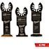 Milwaukee Oscillating Metal/Wood Cutting Multi-Tool Blade Kit (3-Piece)