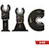 Milwaukee Multi-Tool Oscillating Wood Cutting Blade Kit (3-Piece)