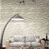 MSI Bayside Veneto Snow Ledger Corner 9 in. x 19.5 in. Textured Cement Concrete Look Wall Tile (4 sq. ft./Case)
