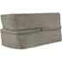 MSI Bayside Veneto Ash Ledger Corner 9 in. x 19.5 in. Textured Cement Concrete Look Wall Tile (4 sq. ft./Case)