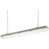 ETI LIGHTING Vapor Tight 4 ft. High Output 5400 Lumens Integrated LED White Wraparound Light 5000K Daylight 0-10V Dimmable