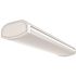 ETI LIGHTING 2 ft. 1800 Lumens 20-Watt Integrated LED Dimmable White Wraparound Light Multi-Volt 4000K Bright White