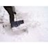 Bigfoot 48 in. Aluminum Handle with Polyethylene Blade 3.3 lbs. Combination Snow Shovel Nylon Edge