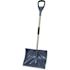 Bigfoot 48 in. Aluminum Handle with Polyethylene Blade 3.3 lbs. Combination Snow Shovel Nylon Edge