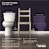 KOHLER Cimarron 12 in. Rough In 2-Piece 1.28 GFP Single Flush Elongated Toilet in White with Soft Close Seat