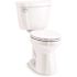 KOHLER Cimarron 12 in. Rough In 2-Piece 1.28 GFP Single Flush Elongated Toilet in White with Soft Close Seat