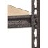 Iron Horse Riveted Garage Storage Shelving Unit, 5-Shelf Steel Black Unit, 48 in. W x 72 in. H x 18 in. D
